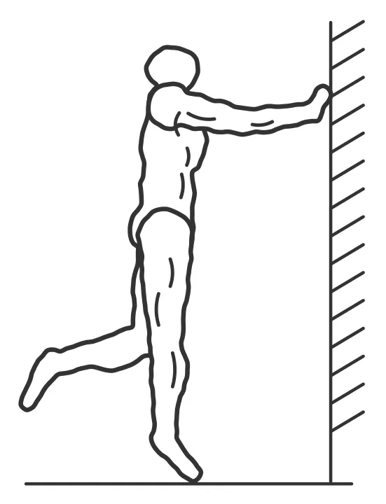 Hotel-room runner session — end position