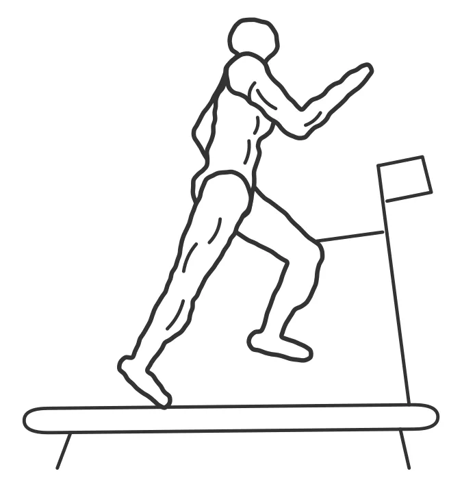 Easy run — end position