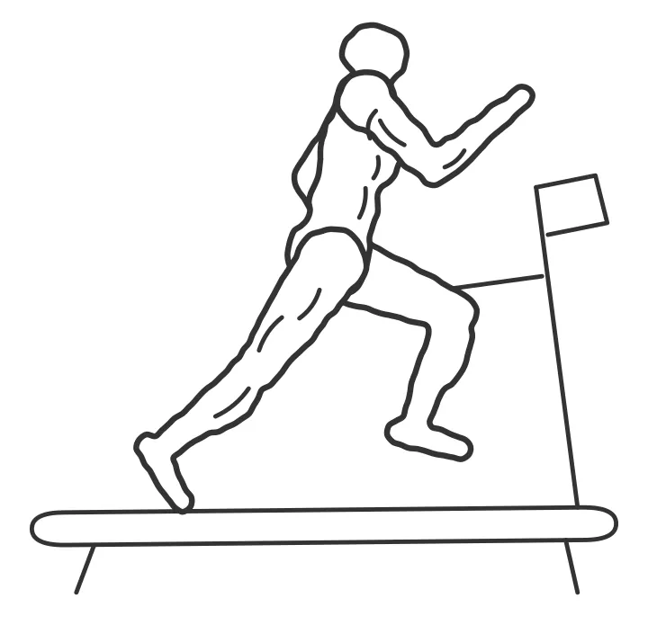 VO₂max intervals — end position