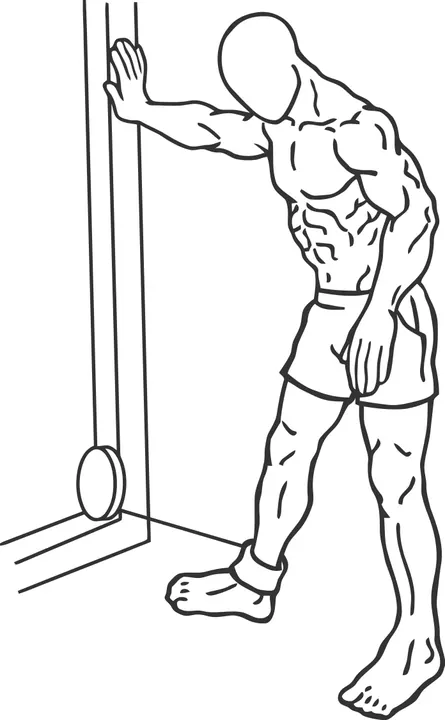 Cable Hip Adduction — start position