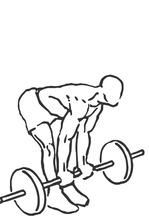 Power Clean — start position