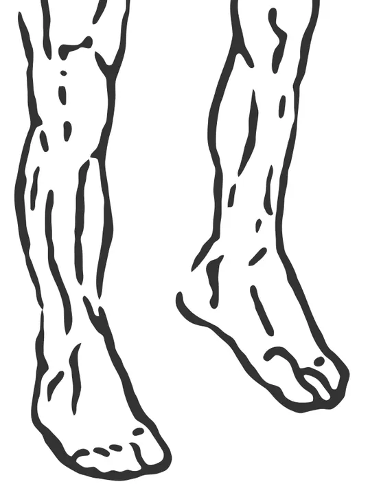 Ankle Circles — end position
