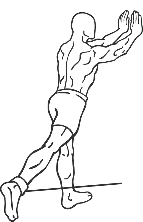 Cable Glute Kickback — end position