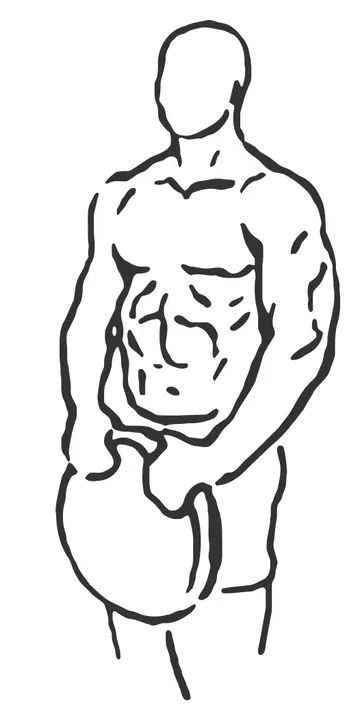 Reverse Plate Curl — start position