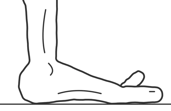 Toe Yoga — end position