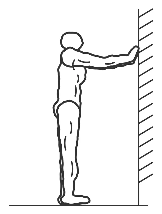 Heel Raise with Towel Squeeze — start position
