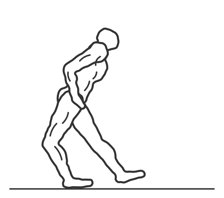 Y-Balance Reach — end position