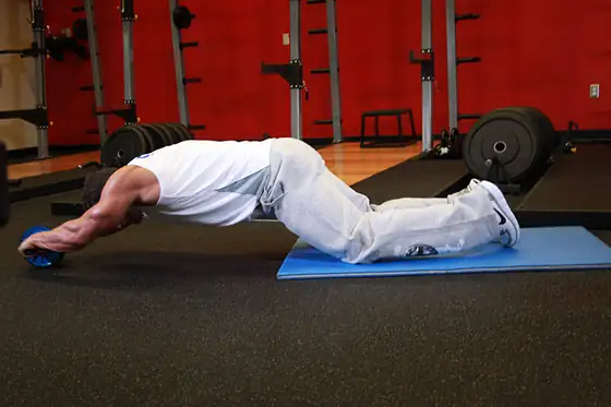 Ab Roller — end position