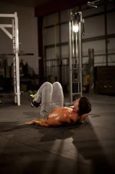 Bottoms Up — end position