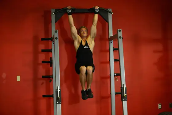 Hanging Pike — start position