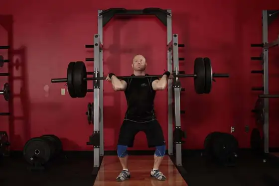 Power Jerk — end position