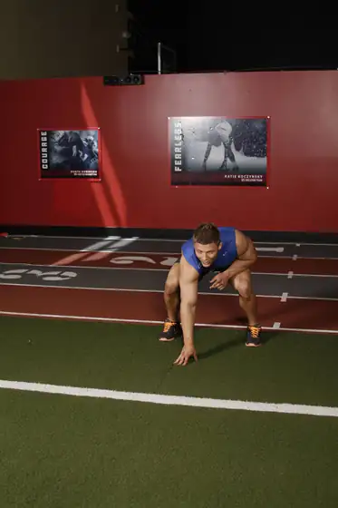 Return Push from Stance — start position