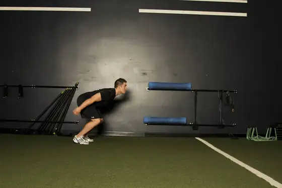 Standing Long Jump — start position